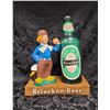 Image 1 : LARGE VINTAGE HEINEKEN BEER STORE DISPLAY