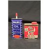 Image 1 : VINTAGE WAHL HAIR CLIPPER HANDY OILER & HEAVY DUTY SUCCESS TIN