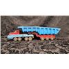 Image 2 : VINTAGE PRESSED STEEL DUMPTRUCK