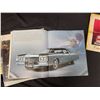 Image 8 : EIGHT LARGE VINTAGE CADILLAC CAR BROCHURES
