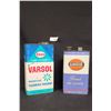 Image 1 : TWO VINTAGE ESSO & AMICO 1GALLON CANS