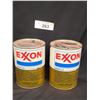 Image 2 : TWO EXXON UNIFLO US OIL QUARTS
