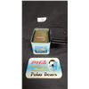 Image 1 : COCA-COLA POLAR BEARS METAL TRADING CARDS