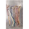 Image 1 : 10 FOLKART WALKING STICKS & CANES