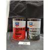Image 1 : CHEVRON MOTOR OIL & ATF 1LITRE CANS