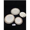 Image 1 : A Nice Lot of 4 Vintage Dishes of Airlines and Hotel Vancouver