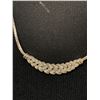 Image 2 : Silver Plated White Rhinestone Necklace