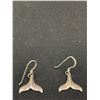 Image 2 : 925 Silver Whale Tail Earrings