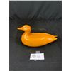 Image 1 : Vintage Carved Duck Decoy 8" Signed I.V.