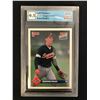 Image 1 : 1993 DONRUSS NO. 721 CHIPPER JONES RATED ROOKIE (GCG 9.5)