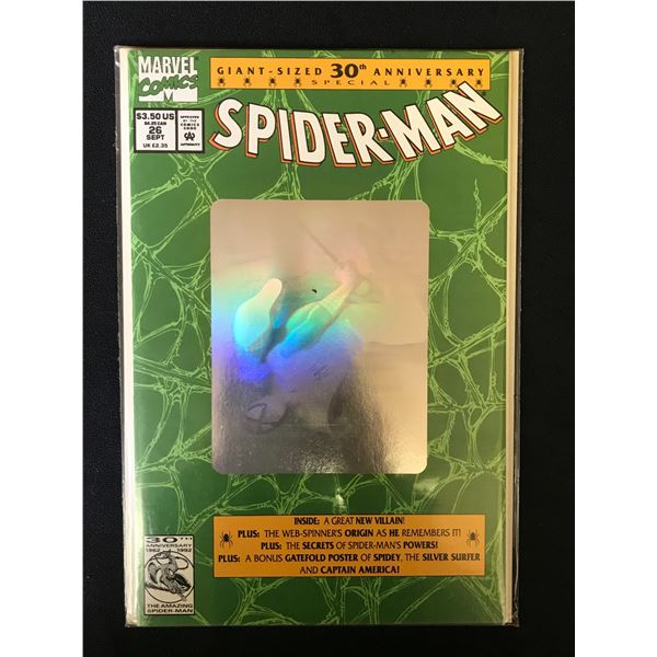 SPIDER-MAN NO. 26 30TH ANNIVERSARY GREEN HOLOGRAM COVER (MARVEL COMICS)