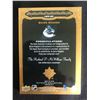 Image 2 : 2019-20 UD ULTIMATE COLLECTIONS NO. USM-QH QUINN HUGHES SIGNATURE MASTERPIECES