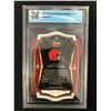Image 2 : 2020 PANINI SELECT NO. 125 NICK CHUBB RED PRIZM DIE-CUT RC (GCG 8.5)
