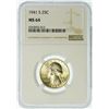 Image 2 : 1941-S Washington Quarter NGC MS-64
