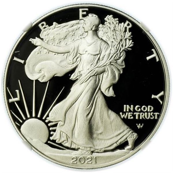 2021-S Proof Silver Eagle Type 2 NGC PF-70 UCAM