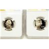 Image 2 : 1988-S & 2006-S Proof Jefferson Nickels NGC PF-69 UCAM