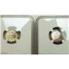 Image 3 : Group of 2. 1947-D & 1947-S Roosevelt Dime NGC MS-66