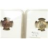 Image 3 : Lot of 2. 1957 MS-66 and 1957-D MS-66 FT Roosevelt Dimes NGC