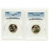 Image 1 : Pair of Washington Quarters PCGS 1966 & 1979-D