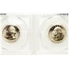 Image 2 : Pair of Washington Quarters PCGS 1966 & 1979-D