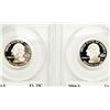 Image 3 : Lot of 2. Iowa & Florida 2004-S Silver Proof Quarters PCGS