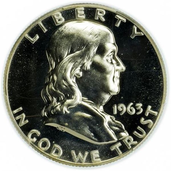 1963 Proof Franklin Half Dollar PCGS PR-66