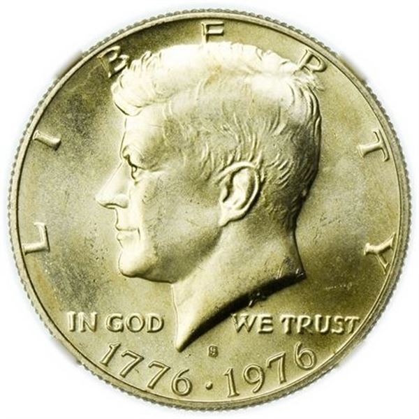 1976-S Silver Kennedy Half Dollar NGC MS-65