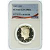 Image 2 : 1987-S Kennedy Half Dollar NGC PF-70 UCAM
