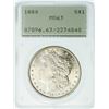 Image 2 : 1880 Morgan Dollar PCGS MS-63 OGH