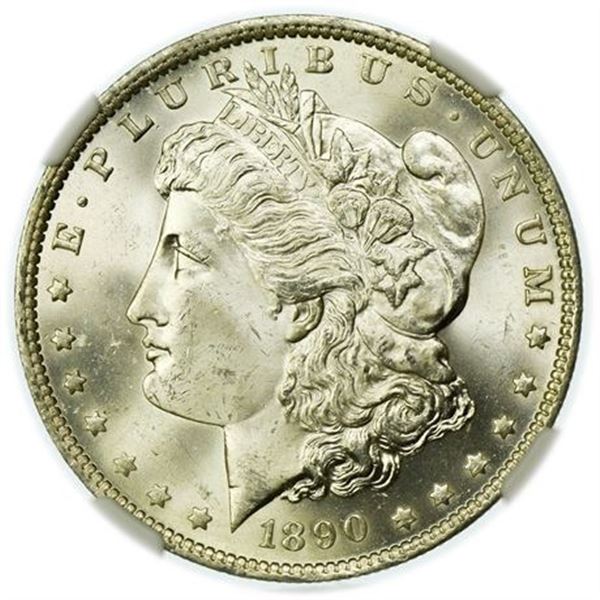 1890-O Morgan Dollar NGC MS-65
