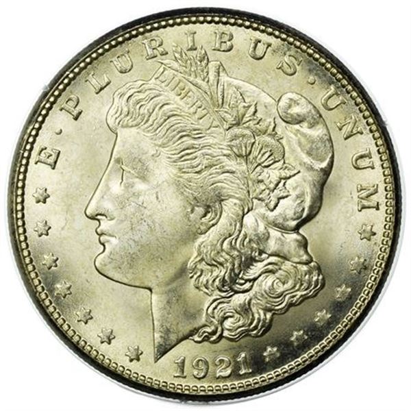 1921-S Morgan Dollar PCGS MS-62 OGH