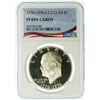 Image 2 : 1976-S Type 2 Clad Eisenhower Dollar NGC PF-69* Cameo