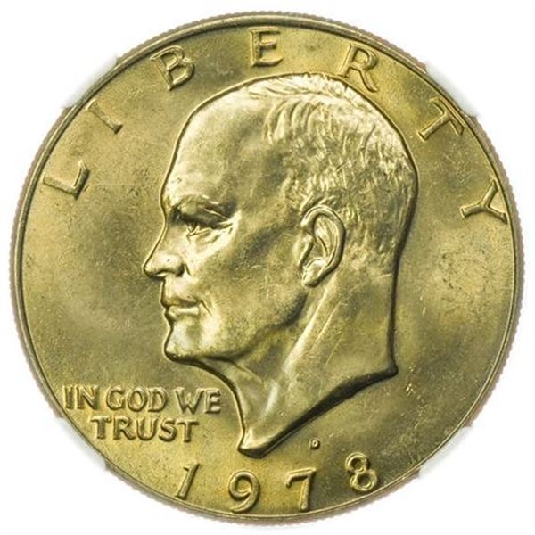 1978-D Eisenhower Dollar NGC MS-65 Big Sky Hoard