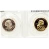 Image 1 : Pair of Proof PCGS Dollars 1980-S SBA & 2002-S Sacagawea