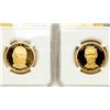 Image 1 : Polk & Lincoln Proof Dollars NGC PF-69 UCAM