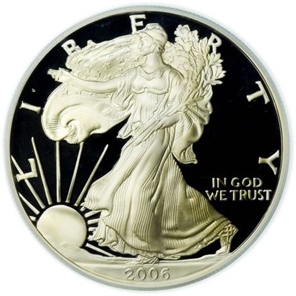 2006-W Proof Silver Eagle PCGS PR-69 DCAM