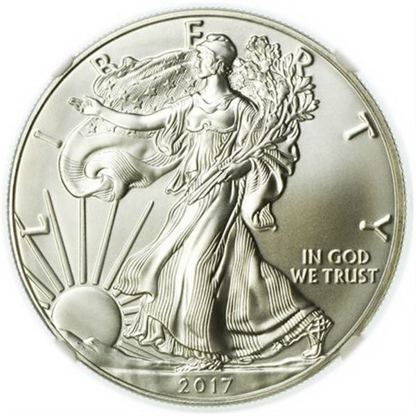 2017 Silver Eagle NGC MS-69 First Releases