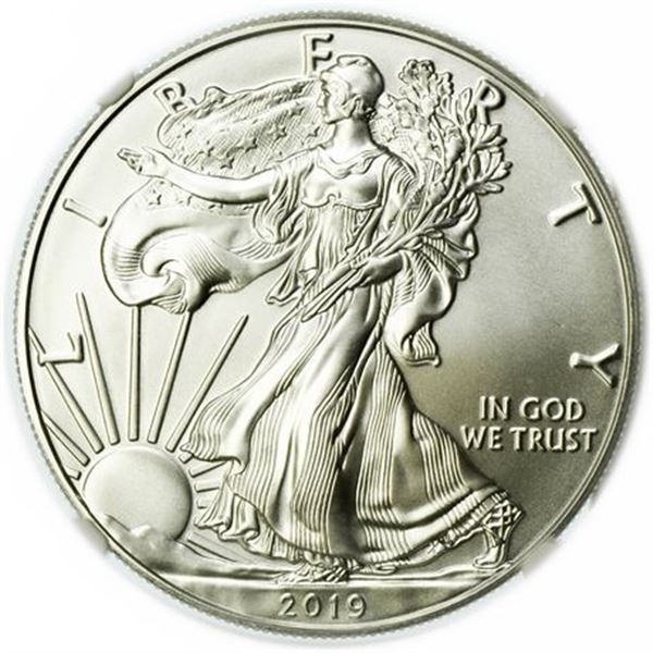 2019 Silver Eagle NGC MS-70 Early Releases