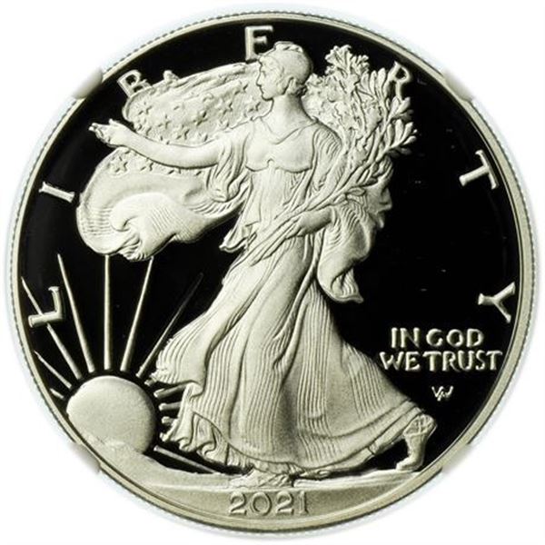 2021-W Proof Silver Eagle Type 2 NGC PF-70 UCAM