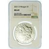 Image 2 : 2021-D Morgan Dollar NGC MS-69
