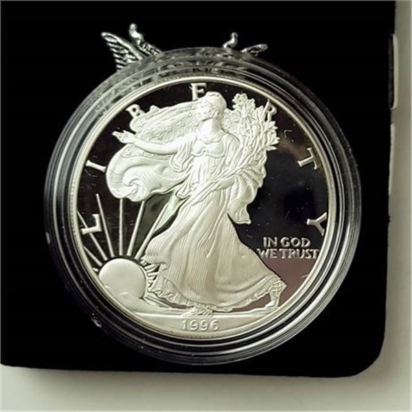 1996 Proof Silver Eagle in OGP