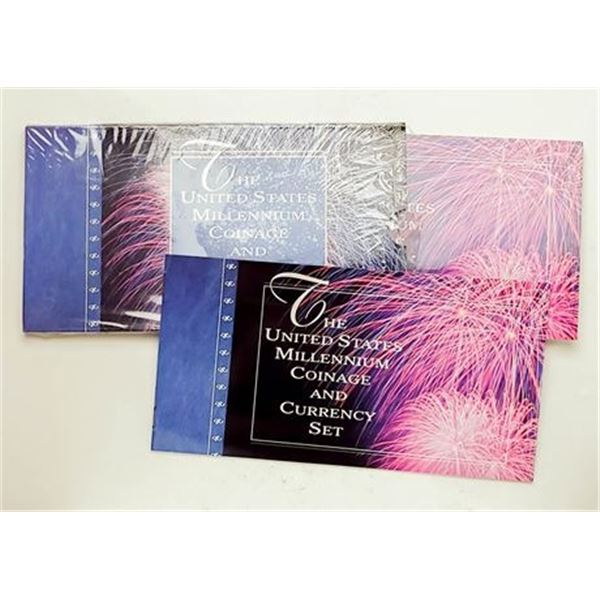 United States Millennium Coinage and Currency Set