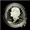 Image 1 : 1993-S Proof Thomas Jefferson 250th Anniversary Silver Dollar
