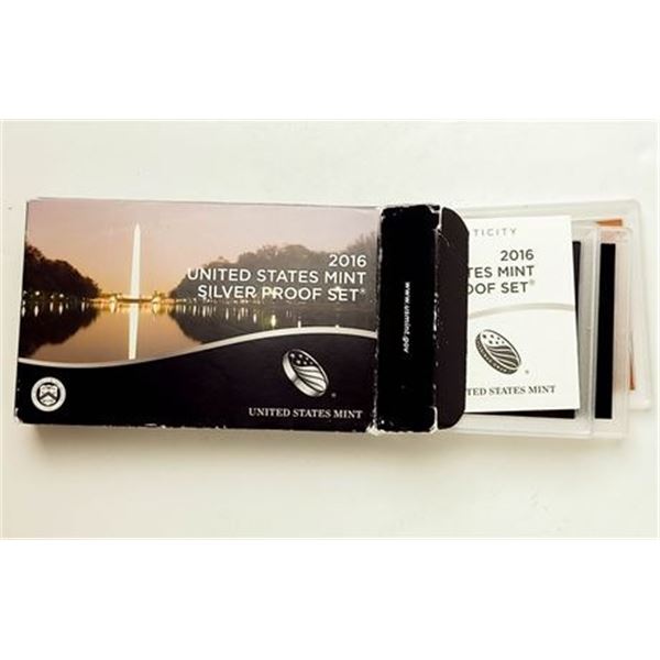 2016 United States Mint Silver Proof Set