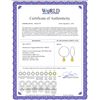 Image 2 : Genuine 4.5 ctw Citrine Earrings 14KT White Gold - REF-26Y2F