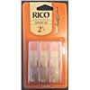 Image 1 : Rico Soprano Saxophone Reeds Size 2 1/2 - 18 Total