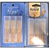 Image 1 : Rico Royal Tenor Saxophone Reeds - 6 Total - See Description