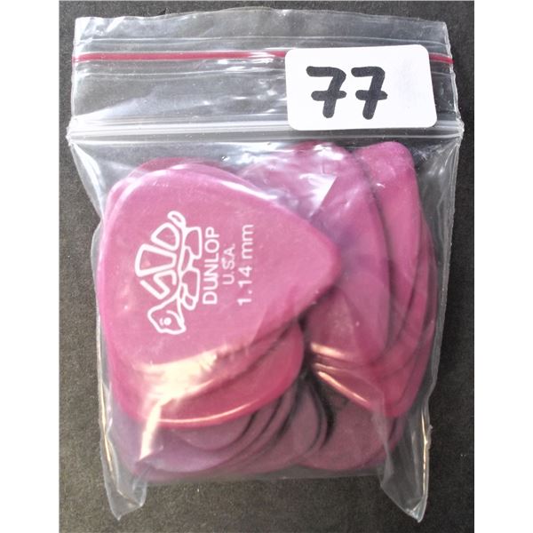 Dunlop Tortex Guitar Picks - 20 Assorted Picks