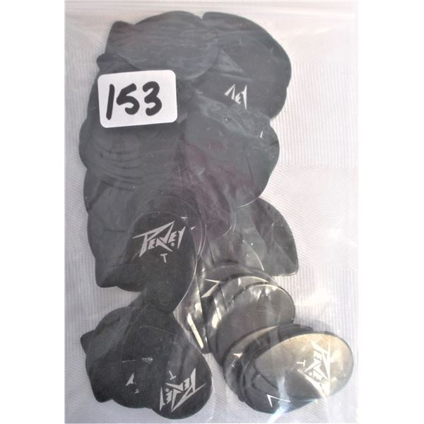 Peavey Guitar Picks - 75 Teardrop Shaped - Thin