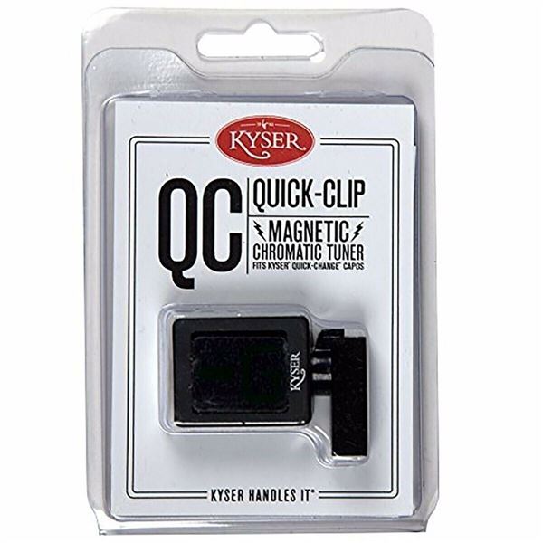 Kyser KQCT1 Quick-Clip Magnetic Chromatic Tuner for Quick Change Guitar Capo